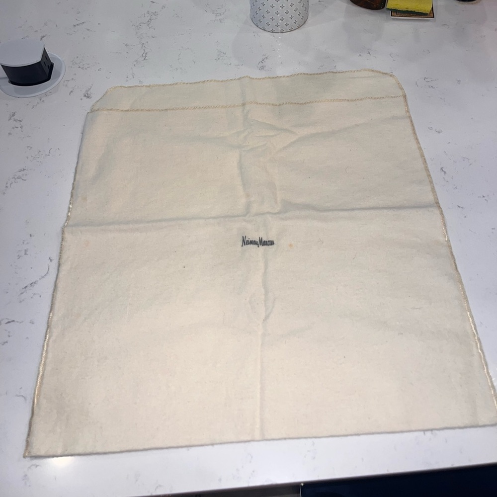Neiman Marcus Ivory Storage Pouch